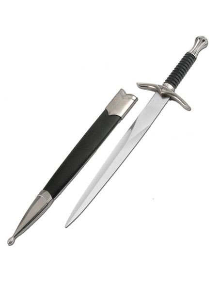 Adaga medieval com bainha