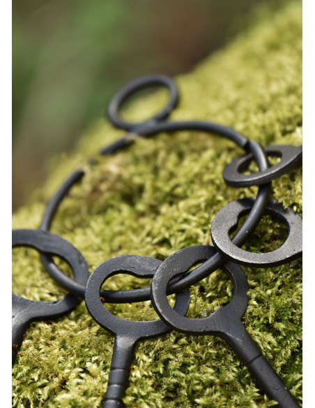 Conjunto de 5 chaves e chaveiro da...