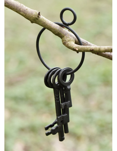 Conjunto de 5 chaves e chaveiro da...