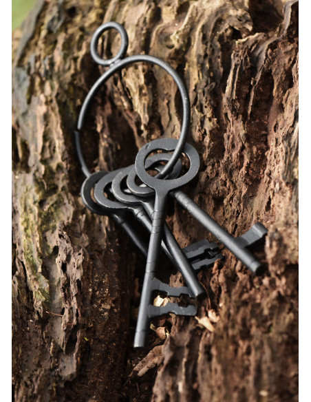 Conjunto de 5 chaves e chaveiro da...