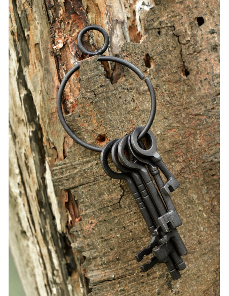 Conjunto de 5 chaves e chaveiro da...