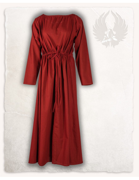 Vestido medieval de algodão modelo...