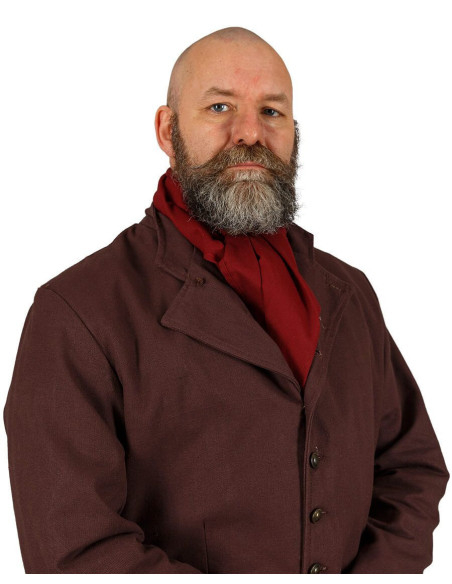 Lenço medieval de algodão modelo...