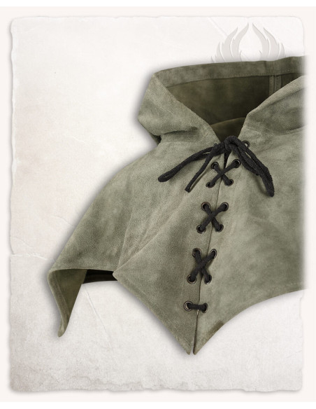 Modelo Gugel Folke em camurça...