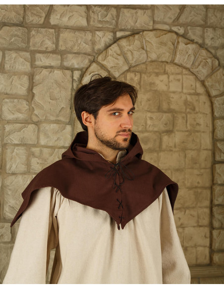 Gugel medieval de algodão modelo...