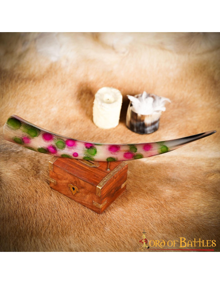 Buzina decorada com bolinhas (400-500...