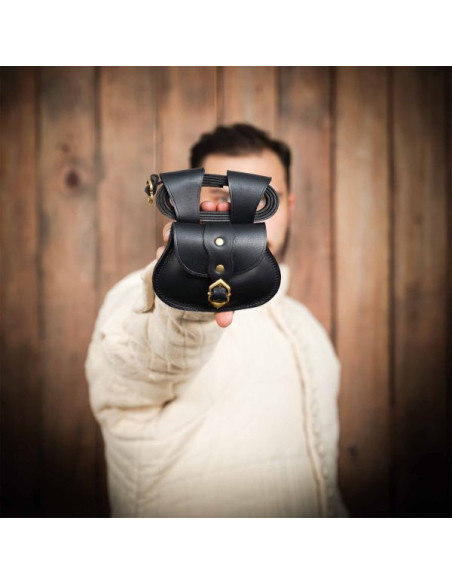 Bolsa medieval Tarde Age, com cinto