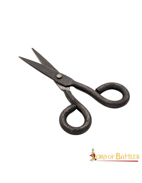 Tesoura medieval funcional em ferro...