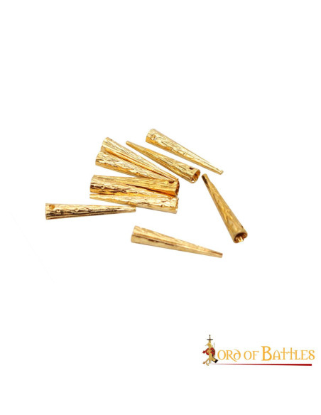 Conjunto de 10 adereços medievais de...