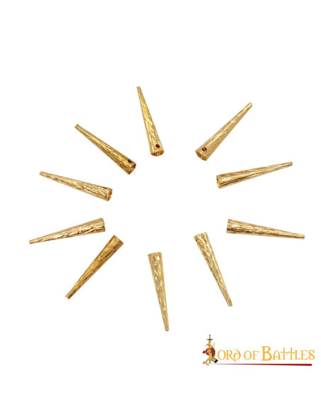 Conjunto de 10 adereços medievais de...