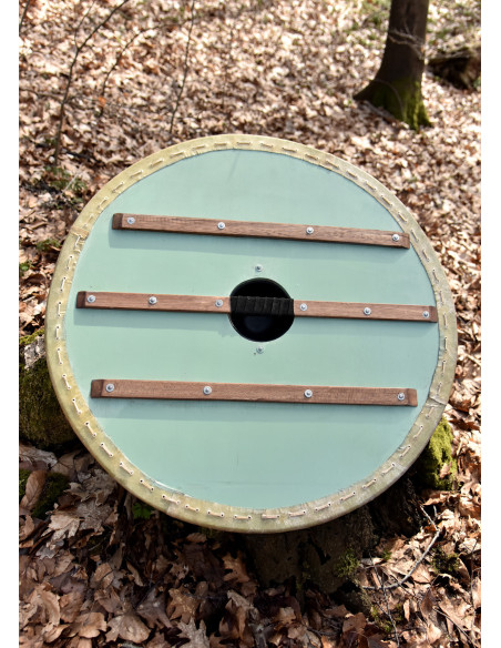 Escudo Viking Fenrir com acabamento...