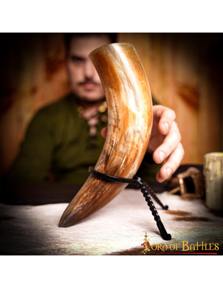 suporte de ferro forjado para chifres