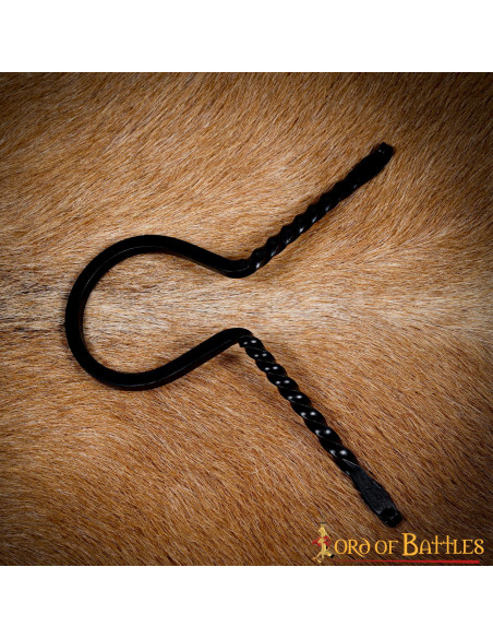 suporte de ferro forjado para chifres