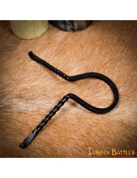 suporte de ferro forjado para chifres