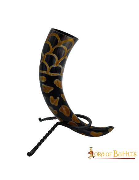 suporte de ferro forjado para chifres