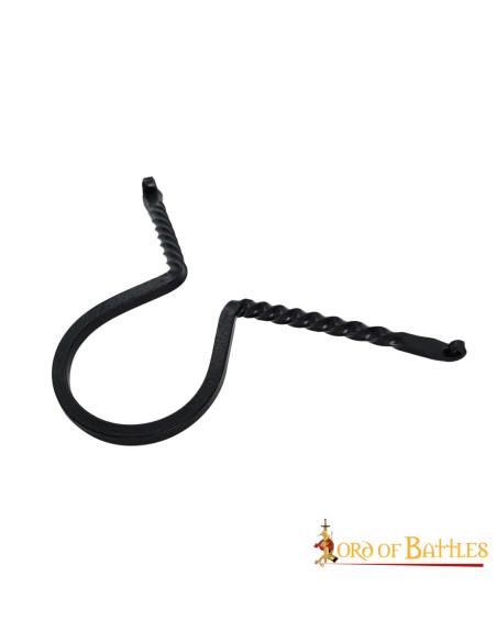 suporte de ferro forjado para chifres