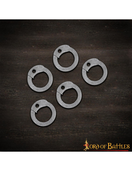 Argolas planas para rebitar cota de...