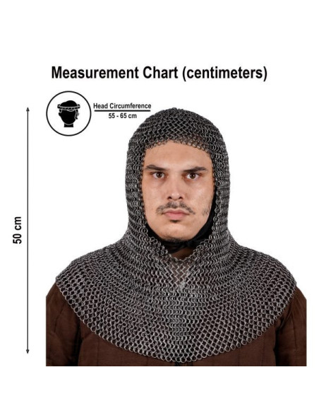 Anéis redondos de cota de malha...