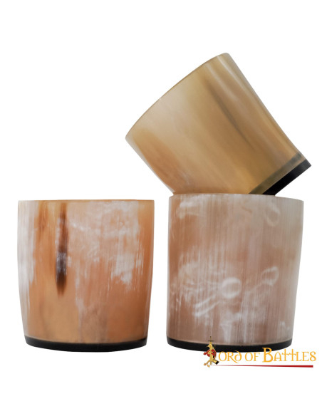 Conjunto de 3 copos de shot de corno...