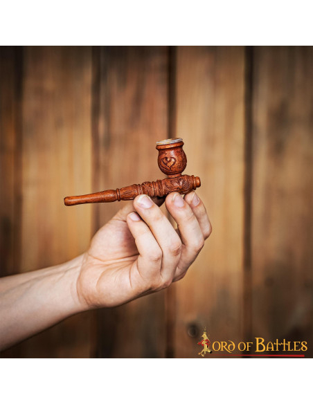 Strider cachimbo em madeira