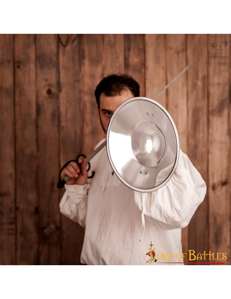 Escudo medieval funcional feito à mão...