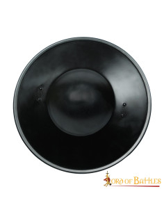 Escudo medieval funcional feito à mão (30,5 cm.)