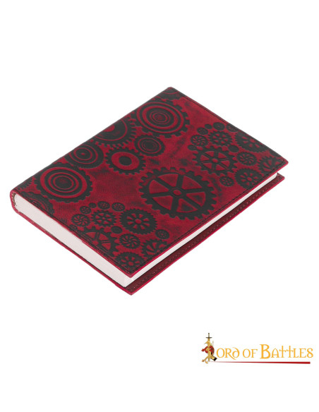 Diário de couro SteamPunk