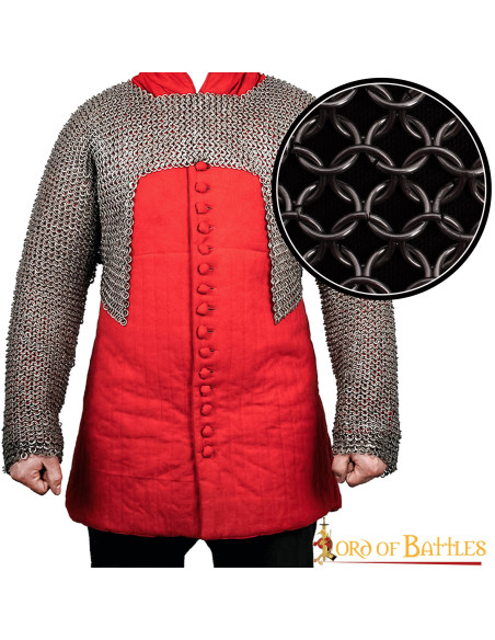 Voiders cota de malha curta com anel...