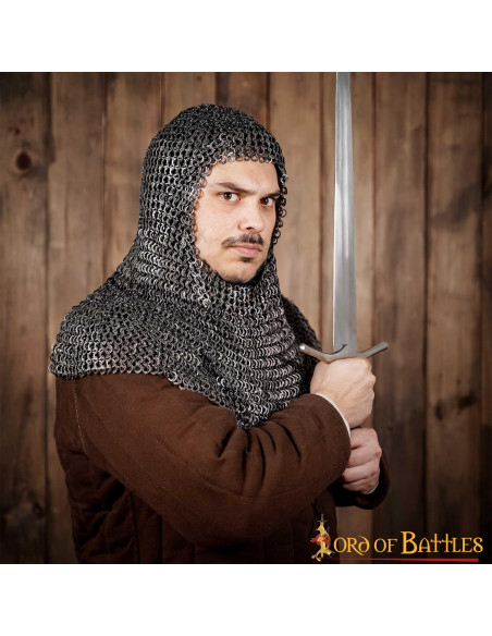 Clássico Vergudo com anel plano em...