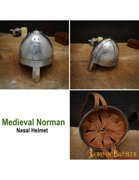 Capacete Viking com nariz Spanghelm,...