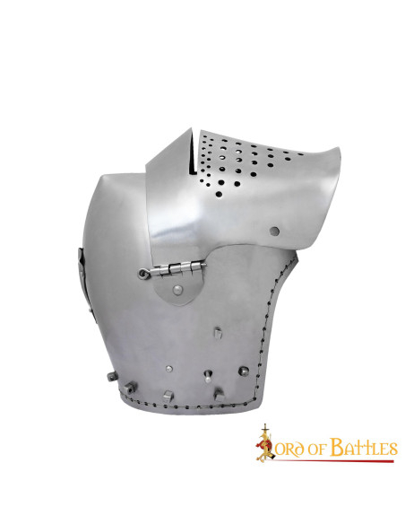 Basinette Medieval com Viseira, Baixa...