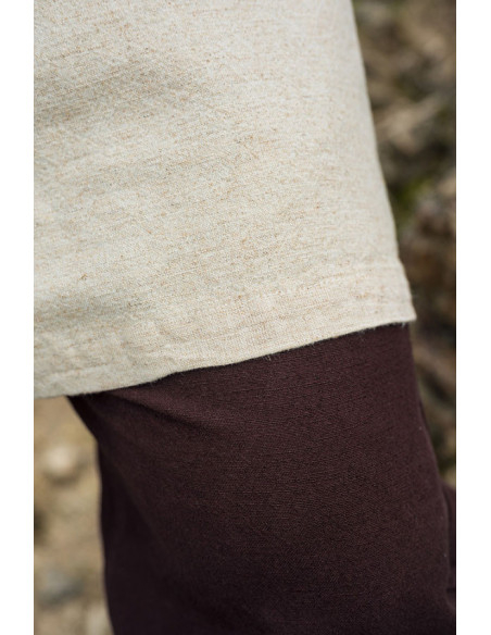 Túnica Viking linho modelo Ragnar,...