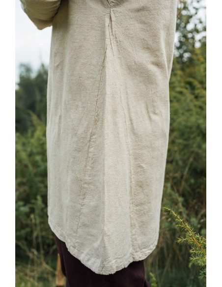 Túnica Viking linho modelo Ragnar,...