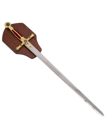 Espada maçônica Cadete com suporte...