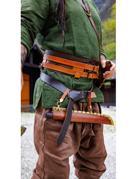 Túnica viking Ivar, verde