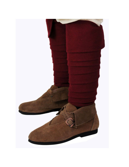 Winingas rosadas medievais, várias cores