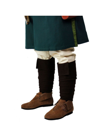 Winingas rosadas medievais, várias cores