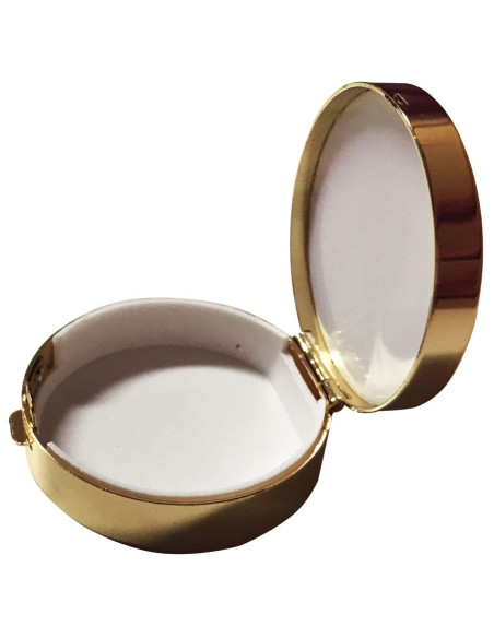 pillbox rodada Damasquinado