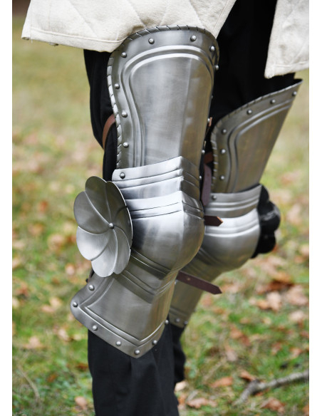 Par de pernas góticas medievais (XV-XVI)