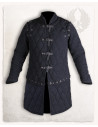 Gambeson medieval modelo Arthur, preto