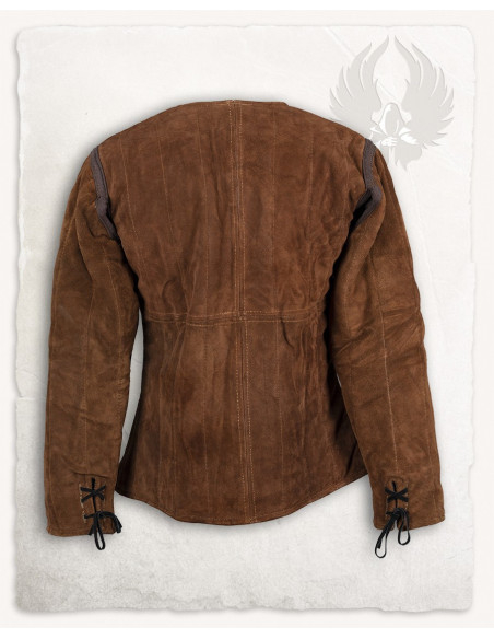 Gambeson de camurça medieval modelo...