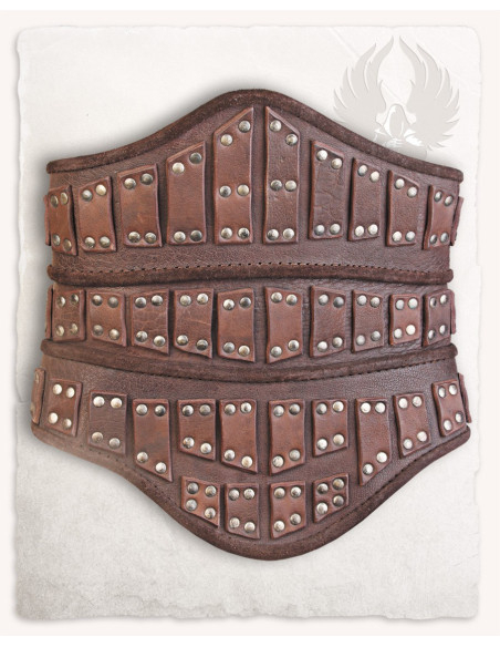 Corpete de couro medieval modelo...