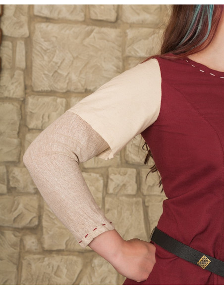 Vestido medieval para mulher modelo...