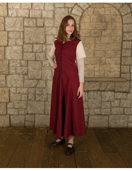 Vestido medieval para mulher modelo...