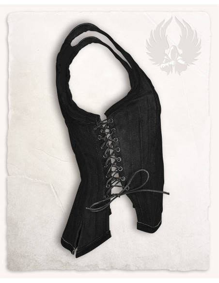 Corpete de couro medieval modelo...