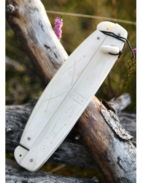 Pente de osso medieval (12 cm.)