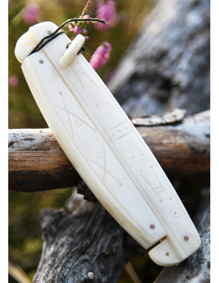 Pente de osso medieval (12 cm.)