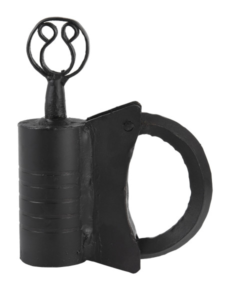 Cadeado medieval em ferro forjado...