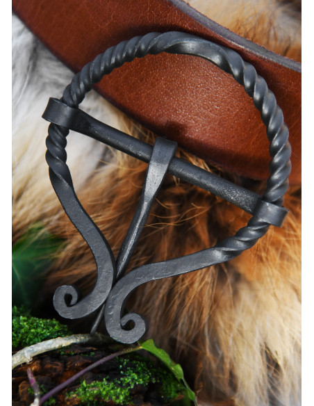 Fivela de cinto medieval em ferro...