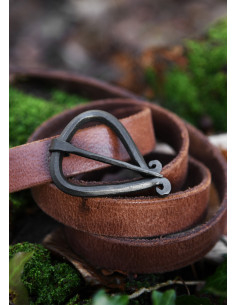 Fivela medieval em ferro forjado (6,5 cm.) 2